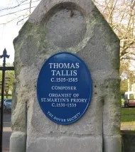 12. Thomas Tallis (1505-1585)