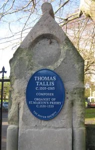 12. Thomas Tallis (1505-1585)